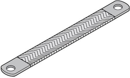 ABB AA6850 Шина заземления, гибкая 16d7-17x300(ШхД) (5шт)