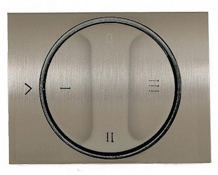 8454 AL ABB Olas Накладка для механизма переключателя на 4 положения тип 8154, полированная сталь