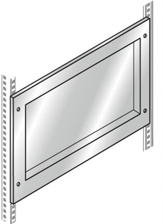 ABB EH6063X Панель глухая углубленая,нерж.ст.600х600