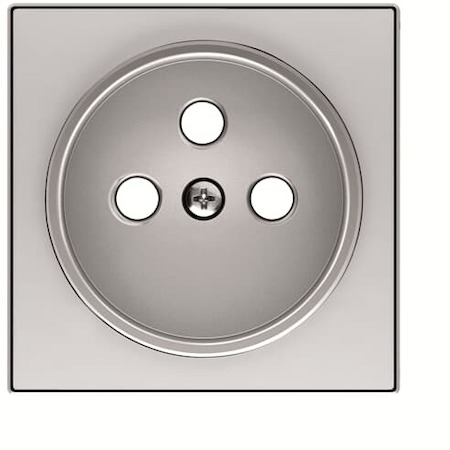 ABB 2CLA858700A1301 Накладка розетки 8187, серия SKY, цвет серебряный