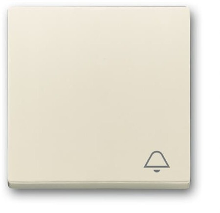 ABB 2CKA001751A3177 "Клавиша для механизма 1-клавишного выключателя, c символом ""ЗВОНОК"" Future/Axcent/Carat/Династия, слоновая кость"