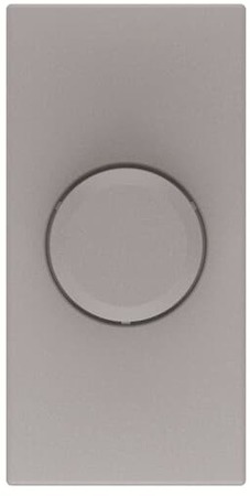 ABB 2CLA216030N1301 Механизм электронного поворотного светорегулятора для регулируемых LEDi ламп, 2-100 Вт, 1-модульный, серия Zenit, цвет серебристый
