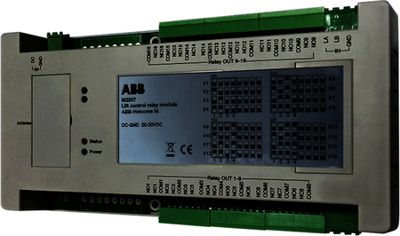ABB 2TMA070150N0044 Модуль управления лифтом с релейными выходами, 12U
