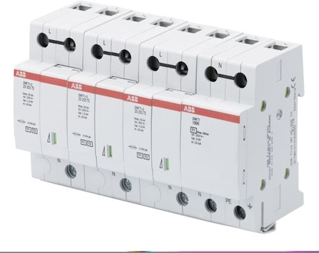 ABB 2CTB815101R4500 УЗИП OVR T1+2 3N 25-255 TS