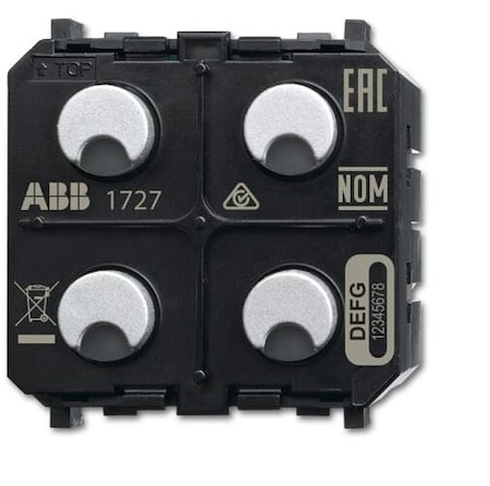 ABB 2CKA006200A0114 SBA-F-2.1.PB.1-WL Датчик/активатор жалюзи 2/1-кан. free@home, беспроводной, Zenit