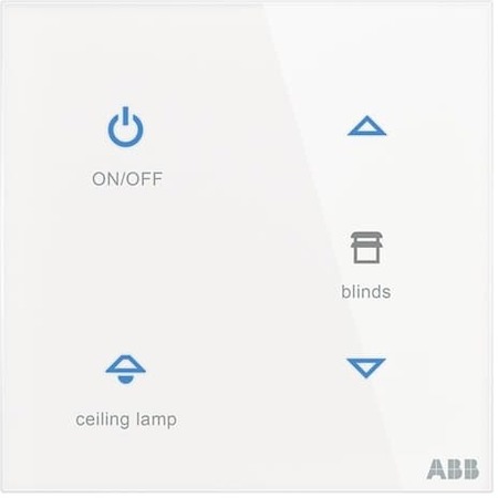 ABB 2CKA006300A1541 Сенсор Tacteo 4-кн, 86х86, гор TB/U4.4.1-CG
