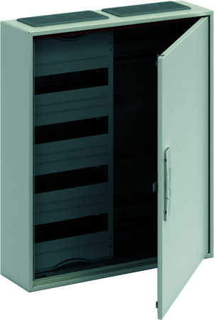 ABB 2CPX052206R9999 Шкаф 48М навесной с медиапанелями IP44,  650x550x160 с расстоянием между DIN-рейками 125 мм и самозажимными клеммами N/PE ComfortLine CA24VM