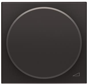ABB 2CLA226030N1801 Механизм электронного поворотного светорегулятора для регулируемых LEDi ламп, 2-100 Вт, 2-модульный, серия Zenit, цвет антрацит