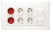 ABB 2CLA110000T1001 Блок розеток в сборе (розеточный пост)