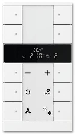 ABB 2CKA006330A0006 SBS/U10.0.1-84 Регулятор комнатной температуры ведомый, 10-клавишный