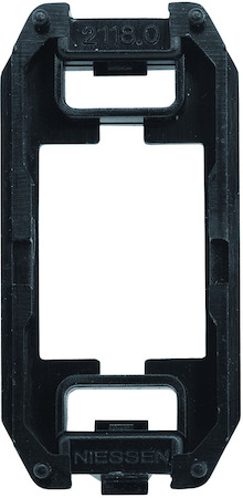 ABB 2CLA201800A1001 Суппорт для телекоммуникационного разъёма RJ45, AMP, Brand-Rex, Openet-ICS, Krone