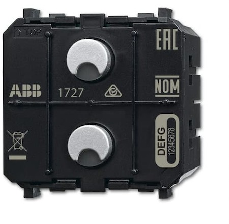 ABB 2CKA006200A0113 SBA-F-1.1.PB.1-WL Датчик/активатор жалюзи 1/1-кан. free@home, беспроводной, Zenit