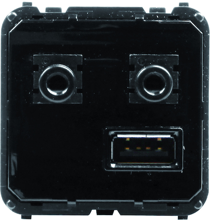 ABB 2CLA936830A1001 Механизм (блок) медиа-комбайна с USB входом, 3.5мм minijack аудио-входом и выходом, ЦАП и модулем Bluetooth