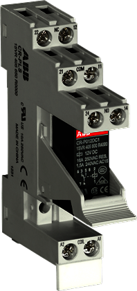 ABB 1SVR405610R4060 Оптопара CR-P024MOS1 (вход: 10-32В DC, выход: 5A 35В DC) для монтажа в цоколь CR-P