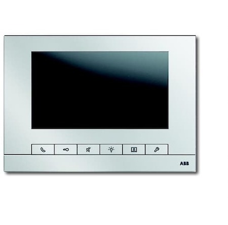 8300-0-0085 ABB Устройство абонентское переговорное, с дисплеем 7'', серебристый алюминий