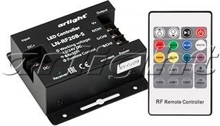 Arlight 018609 Контроллер LN-RF20B-S (12-24V, 288-576W, ПДУ 20кн)