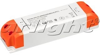 Arlight 016349 Блок питания ARJ-KL49600 (30W, 600mA, PFC)