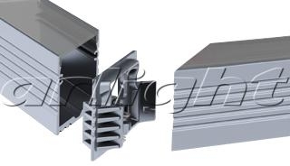 Arlight 018029 Соединитель ALU-POWER-W35S угловой