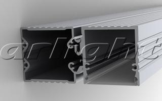 Arlight 021947 Профиль с экраном ALU-BASE-PW35S-2000 ANOD+FROST AG