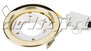Arlight 017022 Светодиодная лампа Рамка GX53 106G Золотой