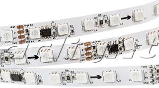 Arlight 020001 Лента DMX-5000 24V RGB (5060, 360 LEDx6, DMX)