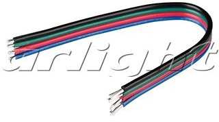Arlight 022358 Шлейф RGB-20AWG-L120mm-4pin