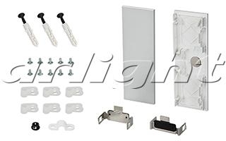 Arlight 021232 Заглушка S2-WALL-X2-H128 Silver