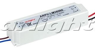 Arlight 019009 Блок питания ARPV-LM36060 (36V, 1.67A, 60W)