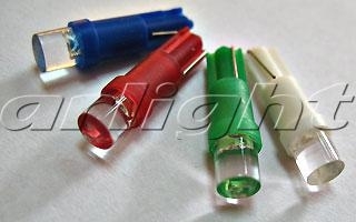 Arlight 005175 Автолампа ARL-T5 White Flat 5mm LED (12V, W1.2W Wedge)