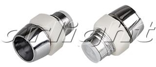 Arlight 005026 5PC Держатель 5мм (хром.пластик, с гайкой)