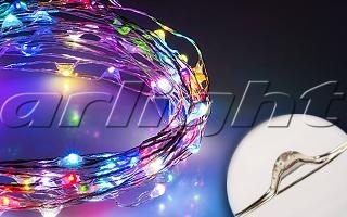 Arlight 018005 Светодиодная нить WR-5000-12V-RGB (1608, 100LED)