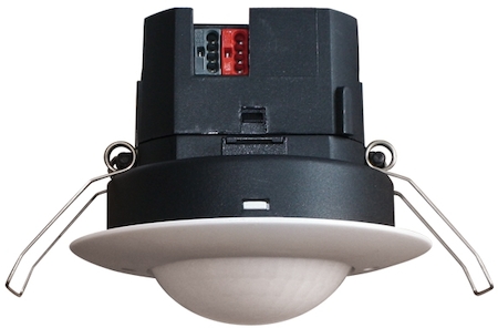 BEG 92881 Датчик присутствия потолочный 360°, KNX, диаметр действия 10м., скрытый монтаж в подвесной потолок / IP20 / белый