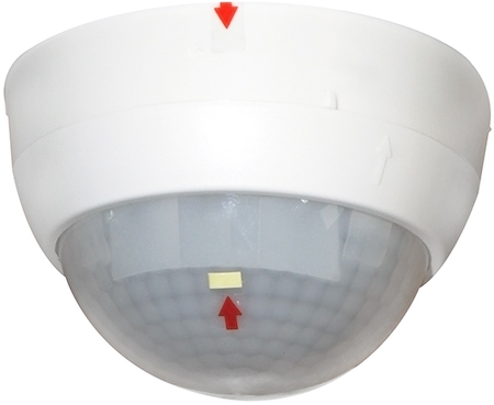 BEG 92886 Датчик присутствия коридорный 360°, KNX, диаметр действия 40х20м., накладной монтаж / IP20 / белый