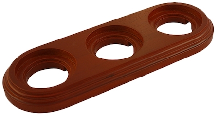 BIRONI BF1-630-14 Красное дерево Рамка 3-ая