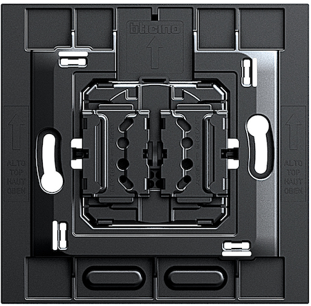 BTicino N4598N LivingLight Zigbee Управляющее устройство для светорегулятора, под прямоугольные рамки