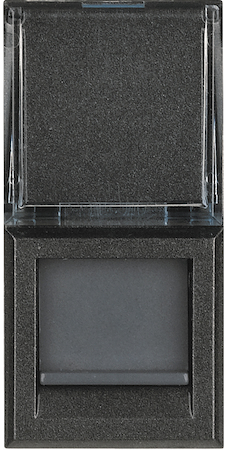 BTicino HS4279C6S axolute RJ 45 STP кат6 сер