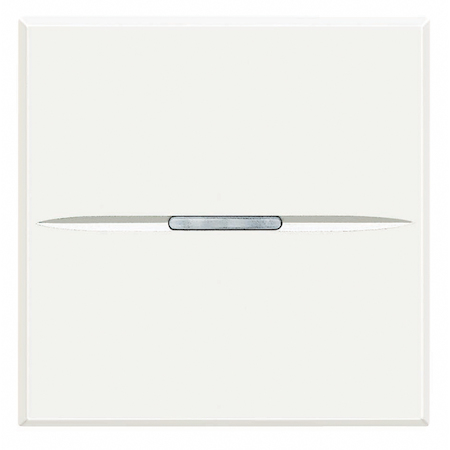 BTicino HD4034M2 Axolute Кнопка 1Р (NС) 10 А 250 В~ – 2 модуля, цвет белый