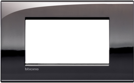 BTicino LNC4804PT LivingLight Рамка AIR 4 модуля, цвет Олово
