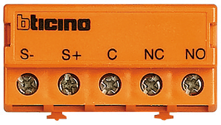 BTicino 346250 Door entry system. Релейный активатор встраиваемый