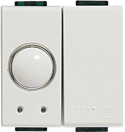 BTicino N4672N Light Активирующее устройство для системы энергоконтроля, 1 реле, 2 модуля, NC контакт для одиночной нагрузки