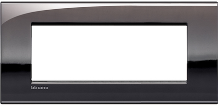 BTicino LNC4807PT LivingLight Рамка AIR 7 модулей, цвет Олово
