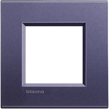 BTicino LNA4802CB LivingLight Рамка прямоугольная, 1 пост, цвет Синий шелк