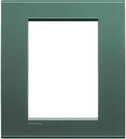 BTicino LNA4826PK LivingLight Рамка прямоугольная, 3+3 модуля, цвет Зеленый шелк