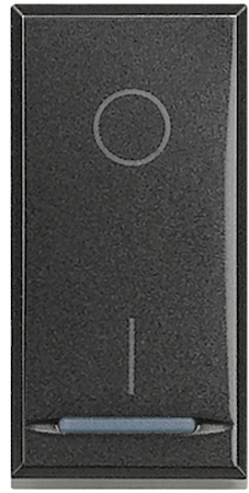 BTicino HS4002 Axolute Выключатель 2Р 20 АХ 250 В~ цвет антрацит