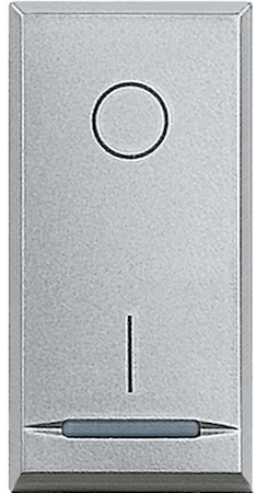 BTicino HC4002 Axolute Выключатель 2Р 20 АХ 250 В~ цвет алюминий