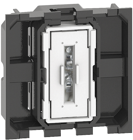 BTicino K4005M2A LN Кнопка 10А авт 2М