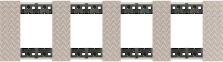 BTicino KA4802M4MM LN Рамка 2x4М ОПТ