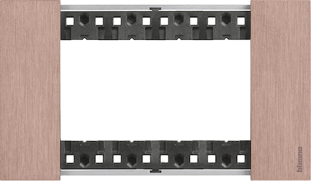 BTicino KA4804ZM LN Рамка 4М МЕДЬ