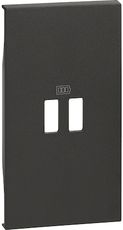 BTicino KG12C LN ЛП USB ЗУ 2М ЧРН
