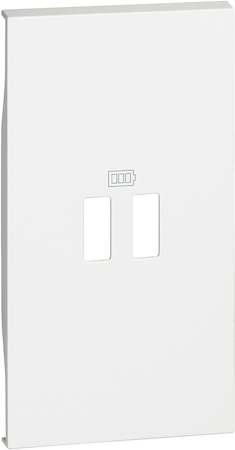 BTicino KW12C LN ЛП USB ЗУ 2М БЕЛ